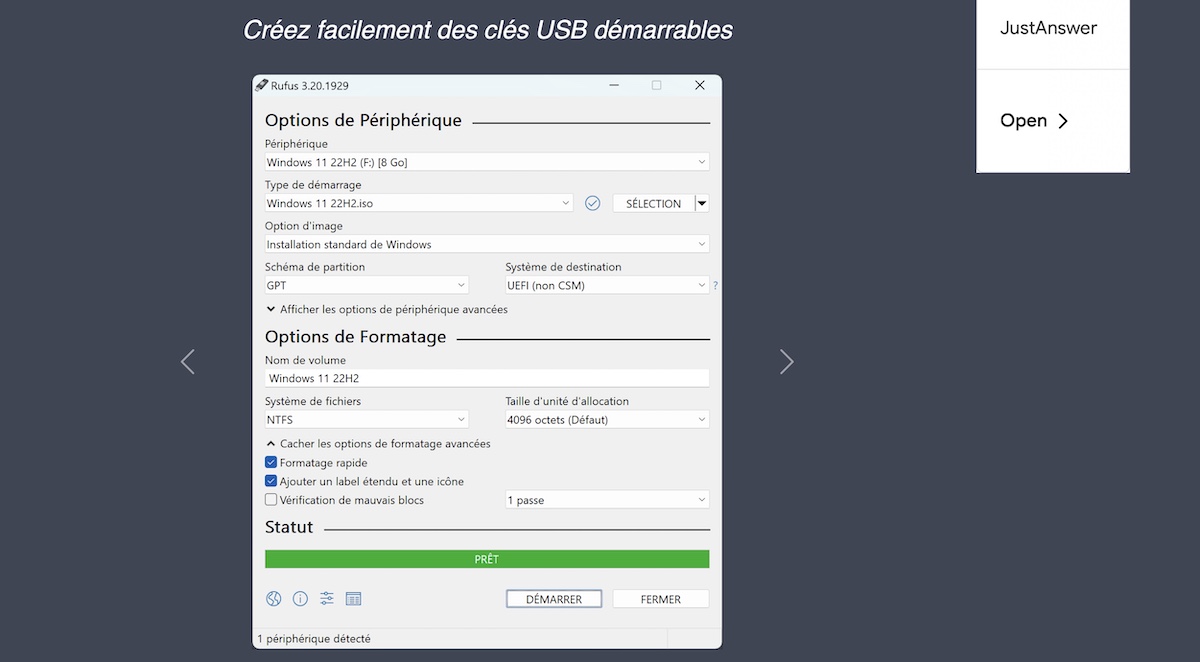 4 astuces pour préparer vos supports avec Rufus