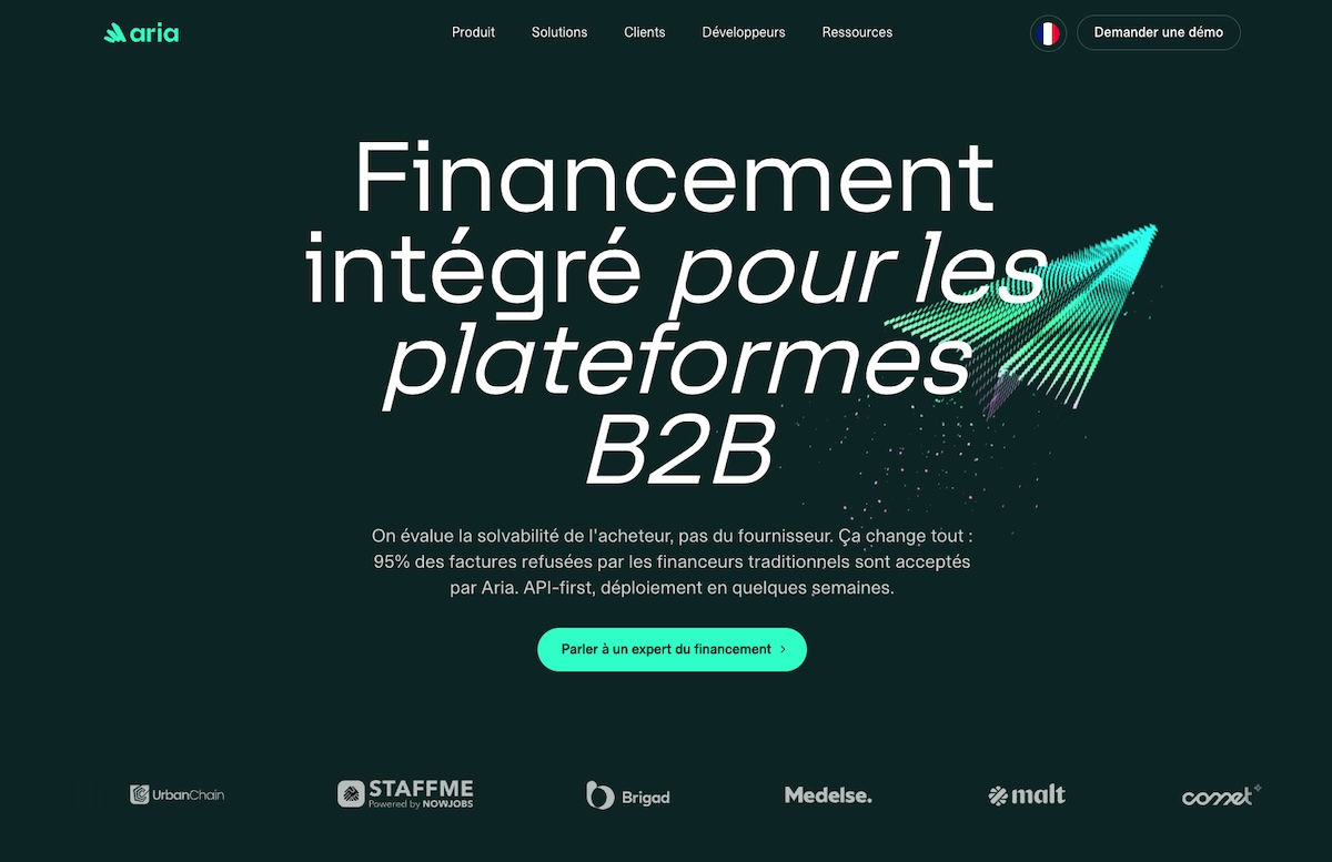 Aria fintech : la startup qui aspire à soutenir les PME françaises