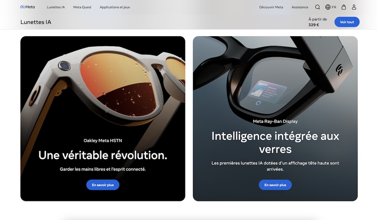 Lunettes intelligentes Meta : accusations de vol de propriété intellectuelle