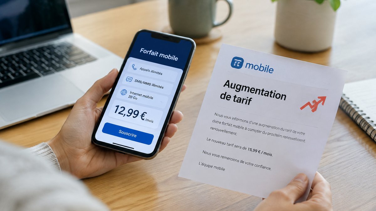 Forfaits mobiles économiques : augmentation des tarifs inattendue