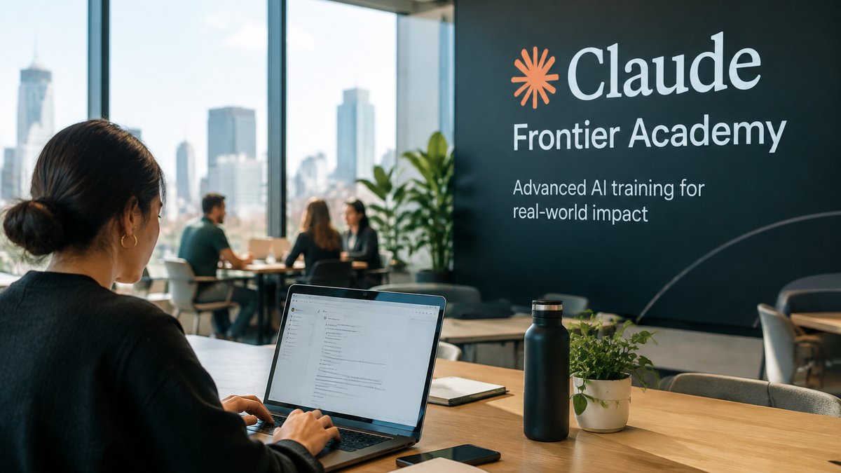 Comment le programme Claude Frontier Academy de 100 millions de dollars transforme-t-il les entreprises ?