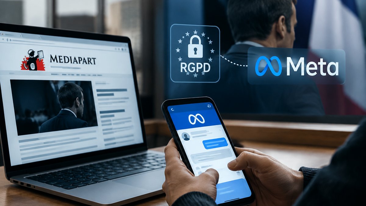 Comment Mediapart utilise le RGPD et Meta pour authentifier des messages dans l&rsquo;affaire Jordan Bardella