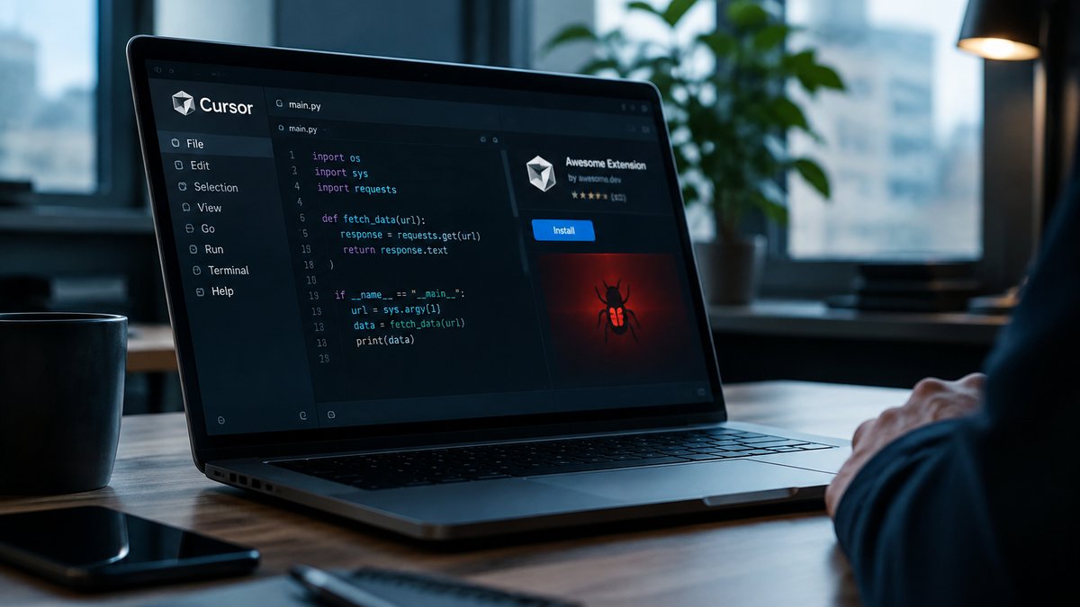 Incident de sécurité sur Cursor : Comment une extension malveillante a-t-elle échappé à la vigilance ?