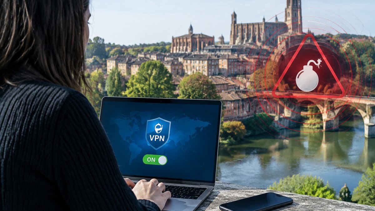 Les fausses alertes à la bombe et le rôle inattendu d&rsquo;un VPN dans le Tarn
