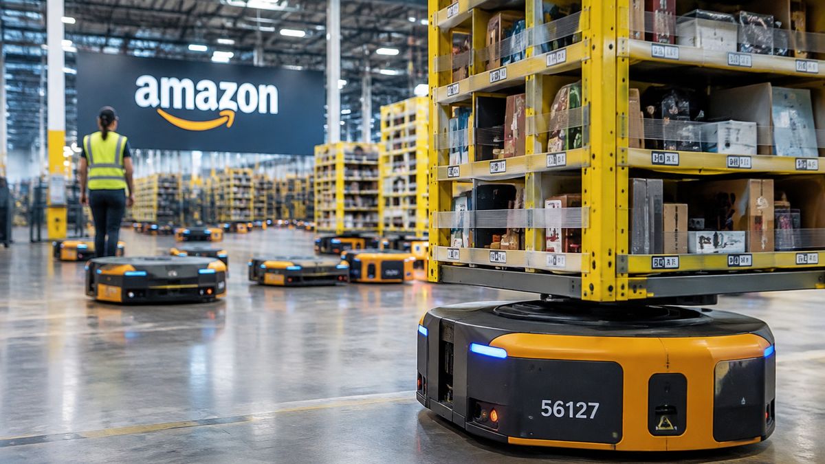 Pourquoi Amazon utilise-t-il plus d&rsquo;un million de robots dans ses entrepôts ?